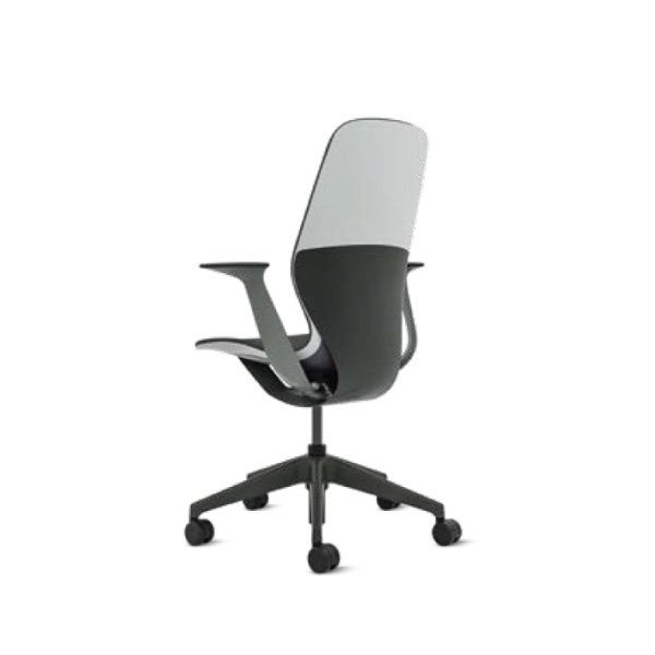 展示品　steelcase　シルク　固定肘　ハイシート　グレー603-883ｍｍ参考価格