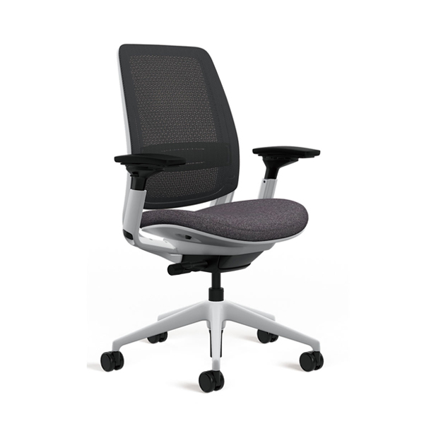 ウチダ スチールケース シリーズ2チェア 3Dマイクロニット シーガルフレーム 4Dアジャスタブルアーム 樹脂脚 5-323-121