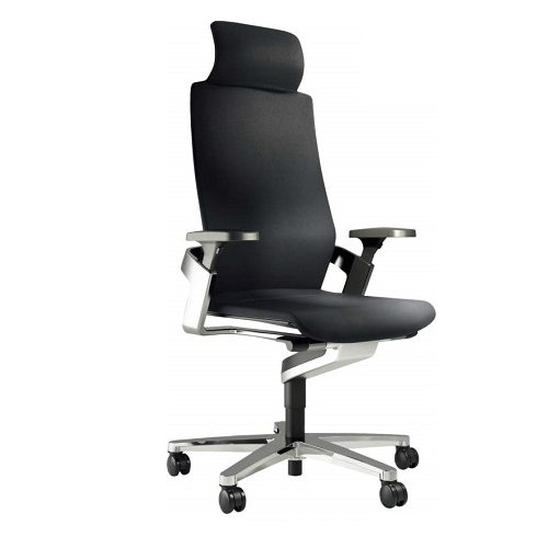 ウィルクハーン オン(Wilkhahn ON.) ハイバック　肘付きチェアー（ヘッドレスト付き） ファイバーフレックス XWH-17573HK3599