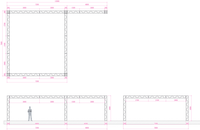 トラスパターン4