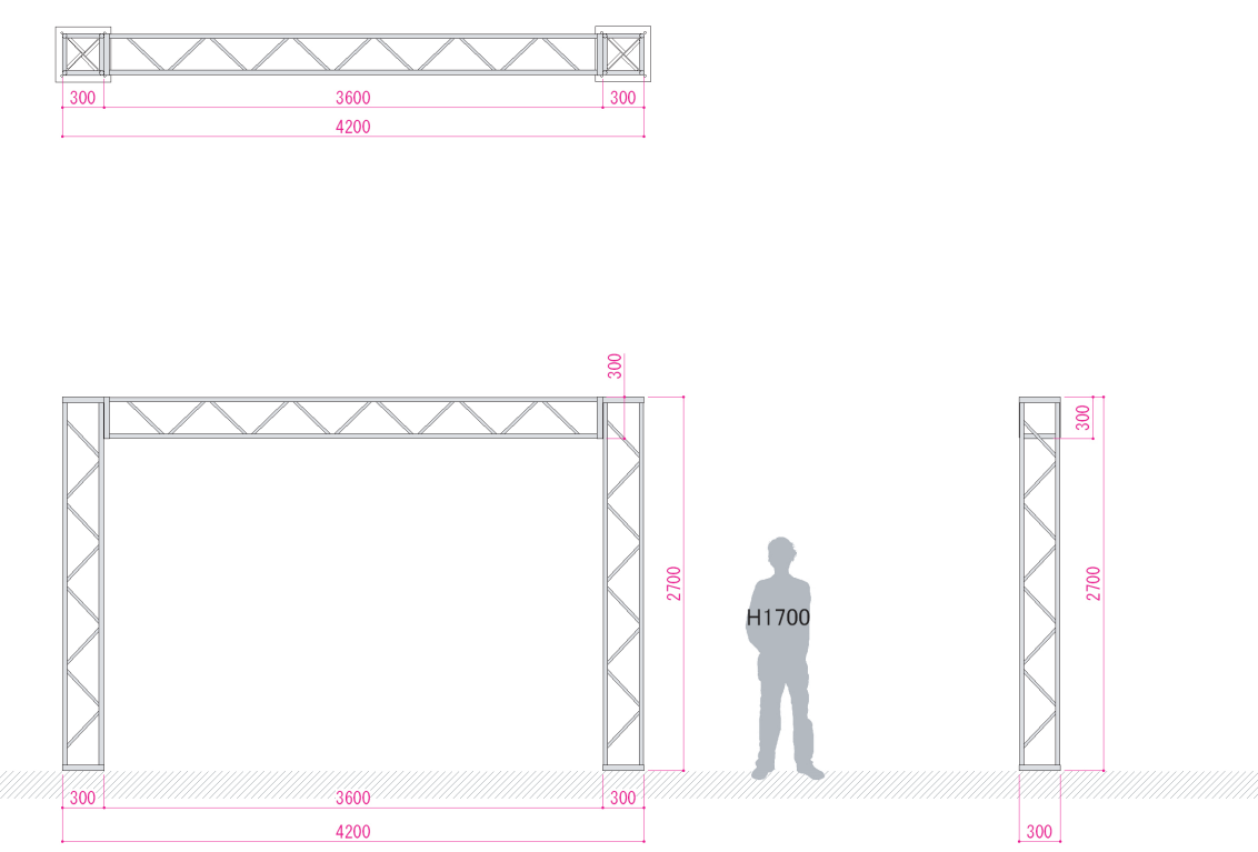 トラスパターン3