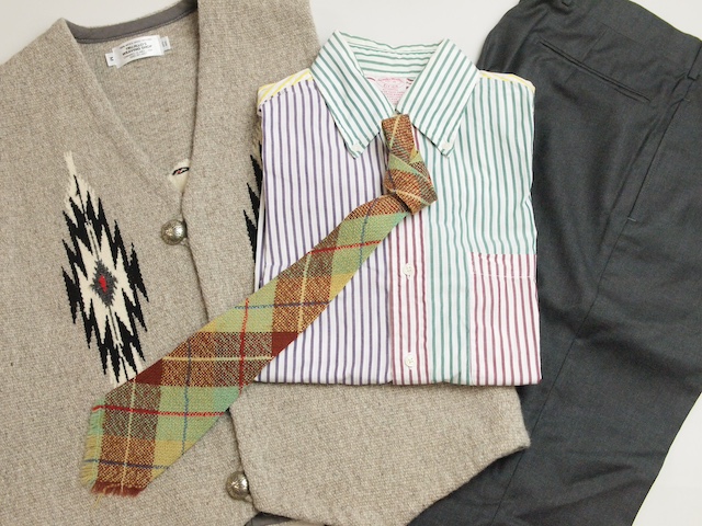 Pendleton Woolen Mills　VWT-130　おそらく1950年代製　ビンテージ手織りウールネクタイ　　