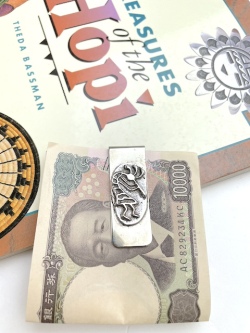 【2006年春製ビンテージ】ホピ　27-0051MC　トーマス・バニヤッカ2世作　トゥーファキャスト・ココペリ・マネークリップ