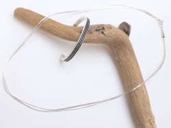 Native SilverStreams　ナバホ　リキッドシルバー・ネックレス　04-NSS-0360（ 旧 04-0176 ）　3連60cm