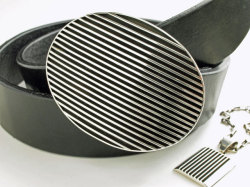 ナバホ　06-0022　Francis Jones フランシスジョーンズ作　エッジプレート　オーバル・バックル