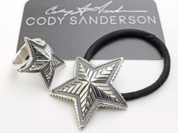 【直輸入純正品】 CODY SANDERSON コディサンダーソン 07-0031 デップ・スター・ヘアータイ/ペンダント/ブレスレット