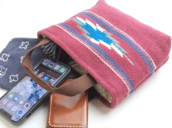 【限定生産色】ベアトラック　オリジナル　86MT-155　小林正茂 謹製　専用ファブリック使用　ミニ・トートバッグ　オールドローズ