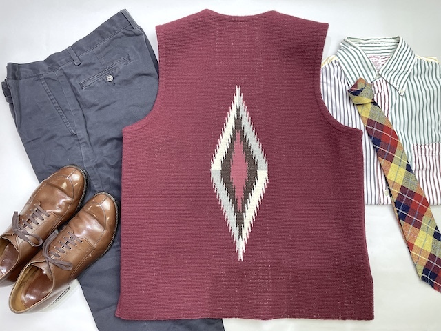 限定生産カラー】Ortega's オルテガ 手織りチマヨベスト 83SQ-40133