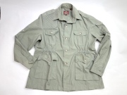 【 Pre LANDS’ END時代 1980年代アメリカ製 エンジラベル ビンテージ 】　Willis &amp; Geiger（ウィリス・アンド・ガイガー）　WG-J010　ヘミングウェイ・ブッシュ・ジャケット（HEMINGWAY BUSH JACKET）　サイズ44　ピューター