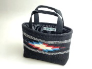 【限定生産色】ベアトラック　オリジナル　86MT-157　小林正茂 謹製　専用ファブリック使用　ミニ・トートバッグ　ブラック