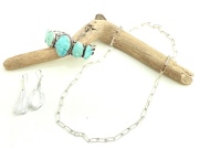 ナバホ 04-0188 リンダ・フレイザー作 ハンドメイドチェーン 全長625mm