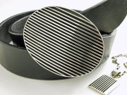 ナバホ　06-0022　Francis Jones フランシスジョーンズ作　エッジプレート　オーバル・バックル