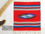 Ganscraft(ガンズクラフト) デッドストック・チマヨブランケット GB1515-015 38x38cm スカーレットレッド