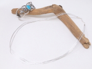 Native SilverStreams　ナバホ　リキッドシルバー・ネックレス　04-NSS-0560（ 旧 04-0144 ）　5連60cm