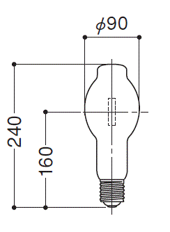 岩崎電気 FECセラルクスエースPRO（垂直点灯形） M150FCLSP-W/BUD 白色 