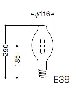 岩崎電気　FECマルチハイエースH MF400LSH2/BUS　蛍光形400W