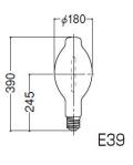 岩崎電気 アイ サンルクスエース NH940L 透明形940W ブライトランド