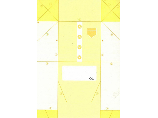 メモ帳折り紙　（横浜）