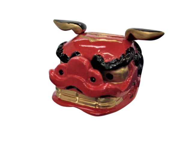 獅子頭 赤 （水戸） C型