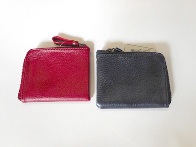 本革L型小銭入れ　（熊本）