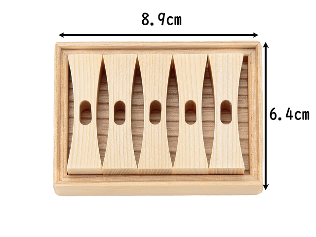 箸置き　５個入り　（旭川）