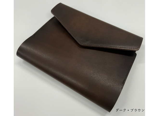 イタリア製牛革B６手帳カバー（千葉）
