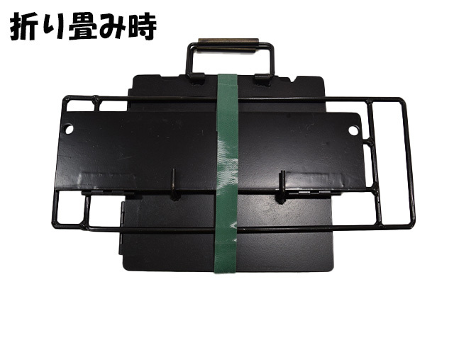 中古　焚き火台　鉄製造作物 焚き火台 黒皮鉄【受注製作】 | ATELIER KALANI