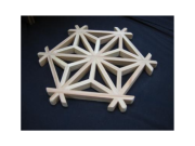 組子鍋敷き　（秋田）