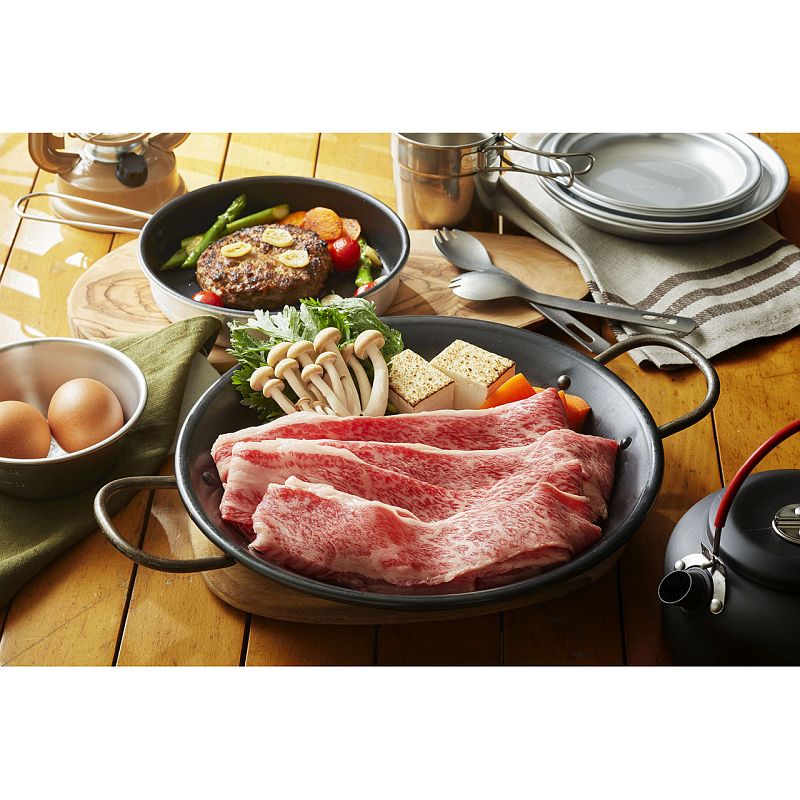松阪牛すき焼き＆生ハンバーグセット《1893-436A26》