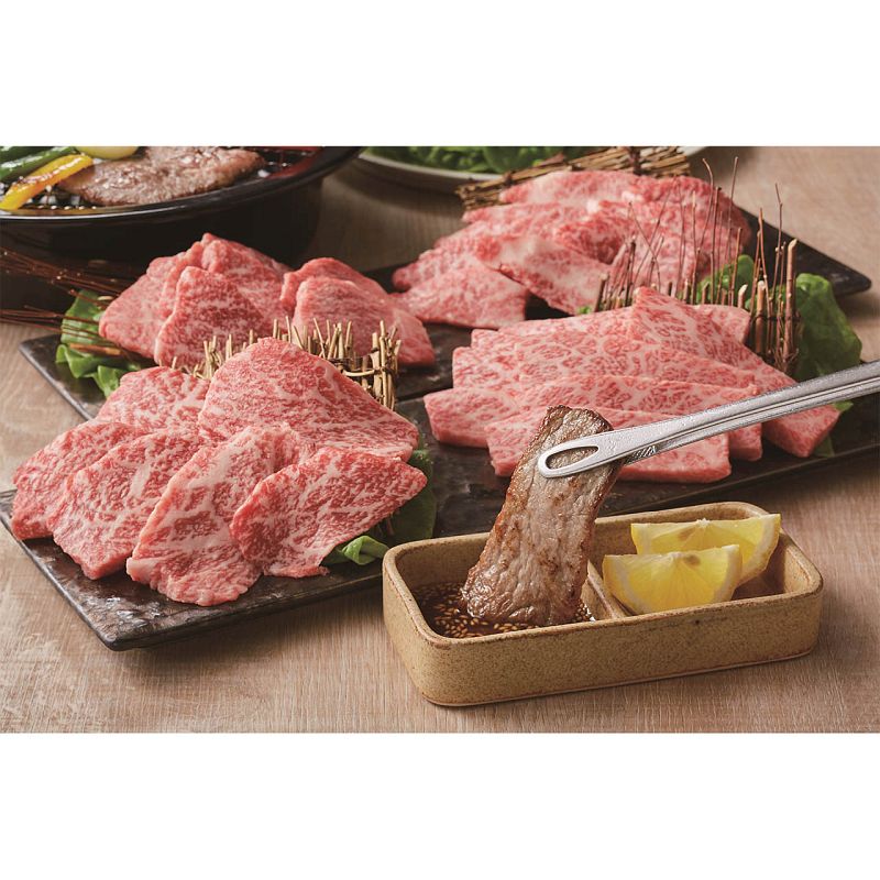 松阪牛人気の焼肉4種食べ比べセット