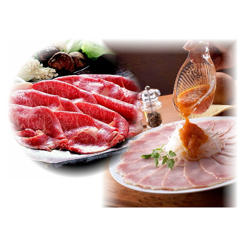 三田屋ハム＆神戸ビーフセット《1893-791A26》