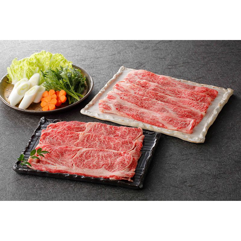 蔵王牛すき焼食べ比べ各200ｇ《1895-149A26》