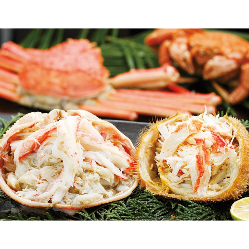 ずわいがに毛がに5尾セット《K51214419R25》