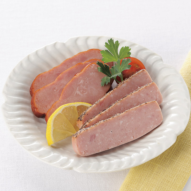 あぶり焼焼豚（約180g）･黒胡椒ミートローフ（約170g）×各1《NS0254T25》