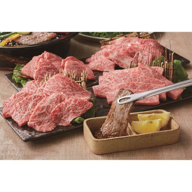 松阪牛人気の焼肉4種食べ比べセット