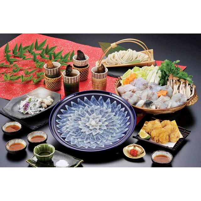 ふく料理にぎわいフルコース（4人前）