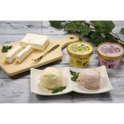 北海道 乳蔵アイスとレアチーズケーキ《1891-759A26》