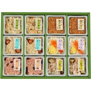 料亭一膳（ちりめんごはん ・たこめし ・鶏そぼろごはん ・ちらし寿司 ・赤飯 ・十六穀米【さつま芋】・ごましお）　　　《1895-935A26》
