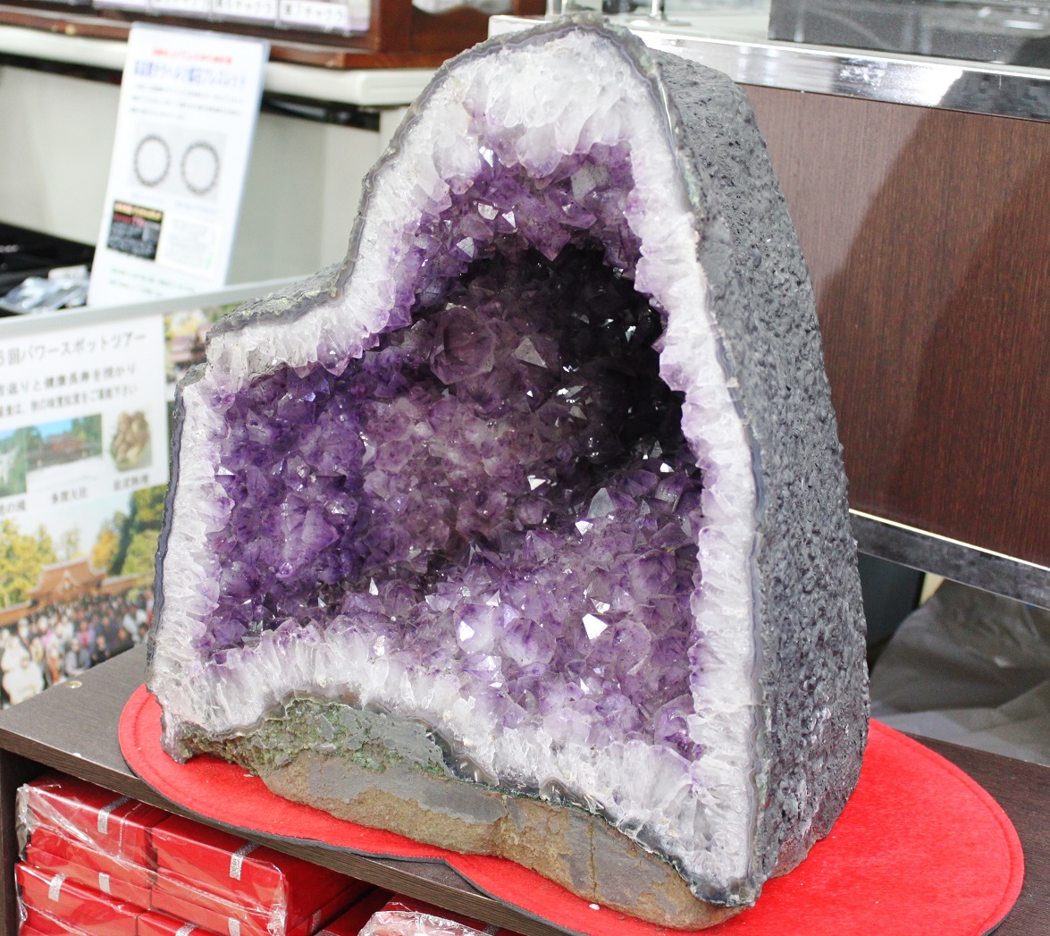 アウトレット直販店」 アメジストドーム 18.5kg 水晶×アメジスト