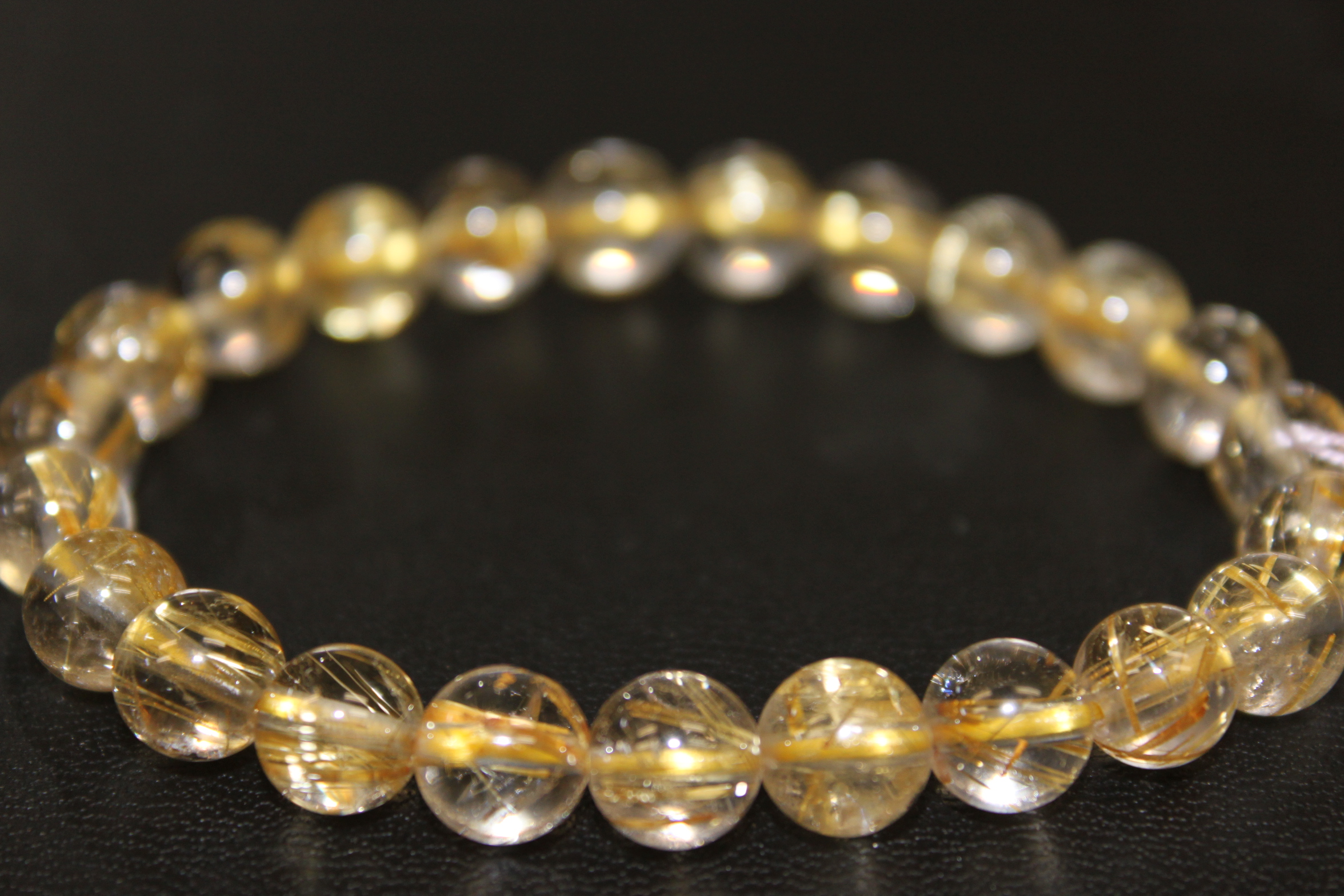 ★ＳＡ　最高級ルチルクォーツ・ブレスレット04★　