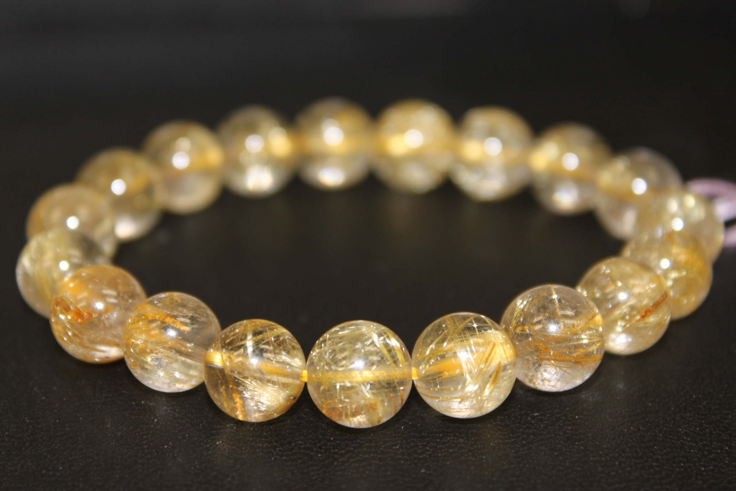 ★ＳＡ　最高級ルチルクォーツ・ブレスレット０９★　