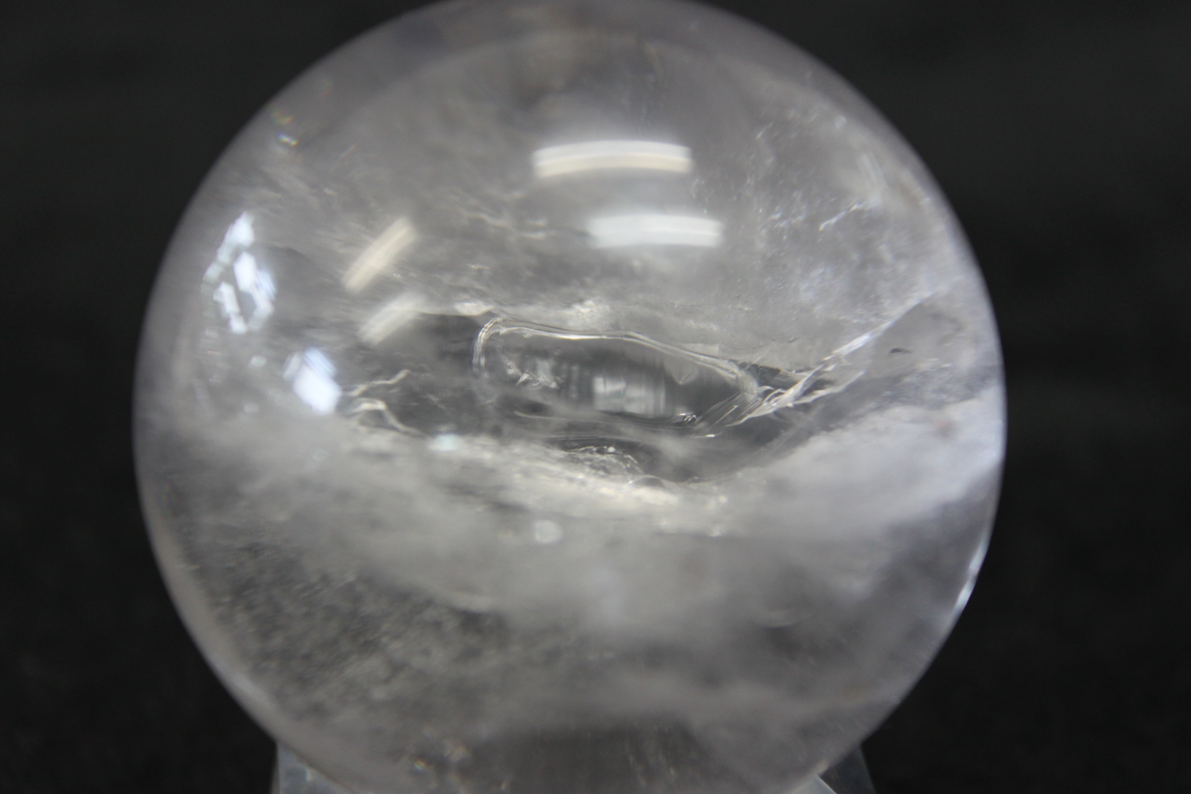 水入り水晶　５０ミリ　