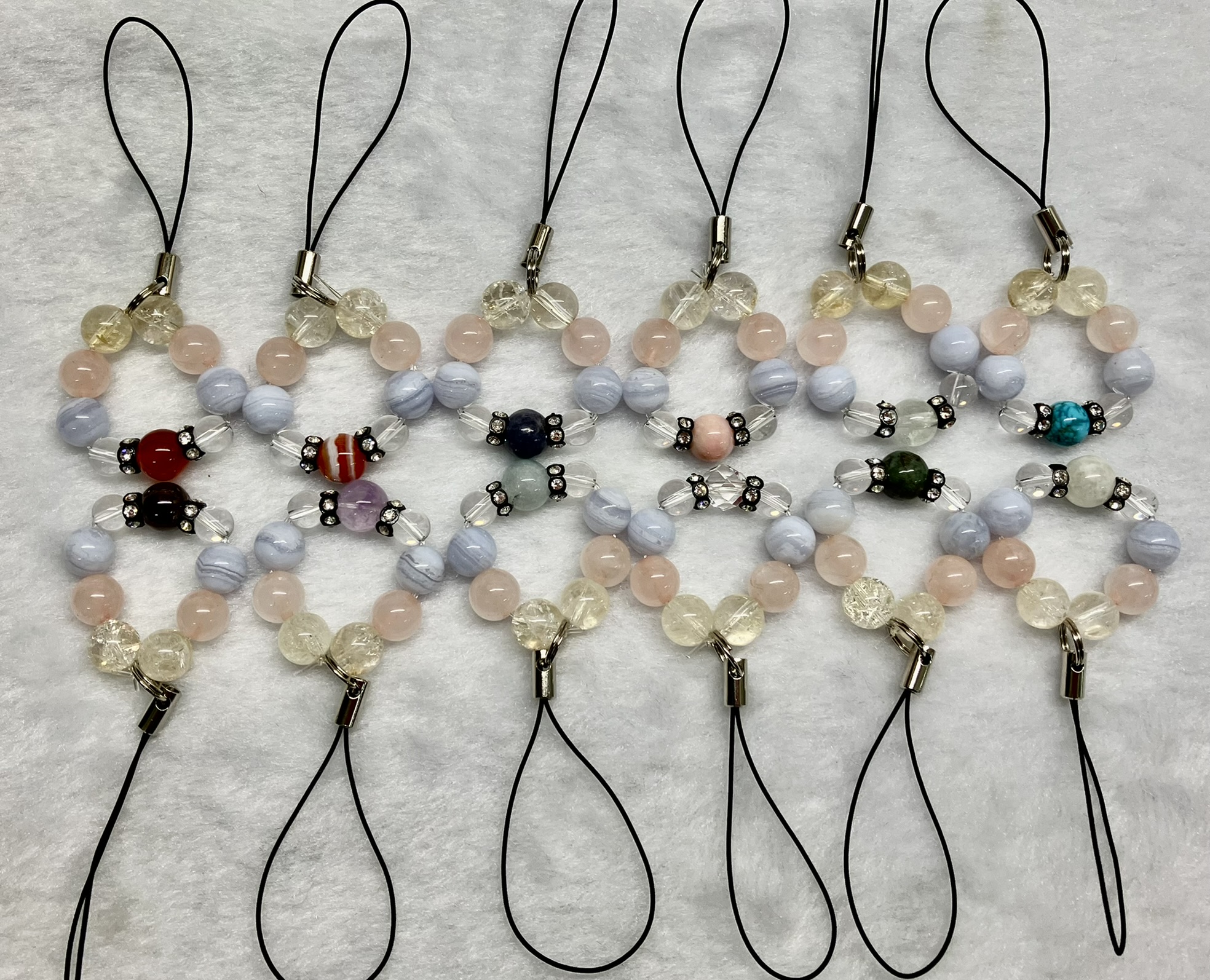 誕生石&開運お守りストラップ