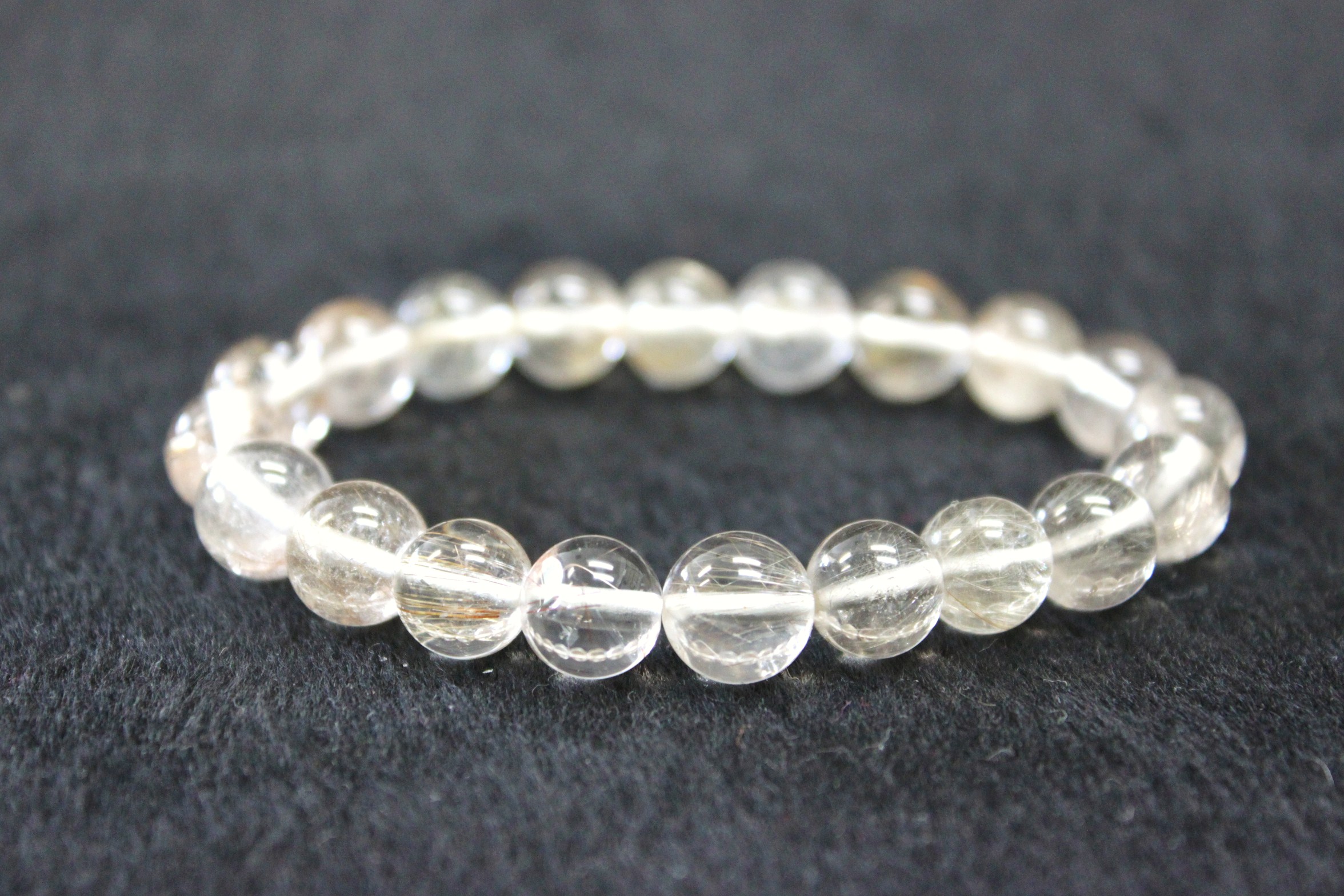 エンジエルルチルクォーツ(願いが叶う)　９.５ミリ　１６cm