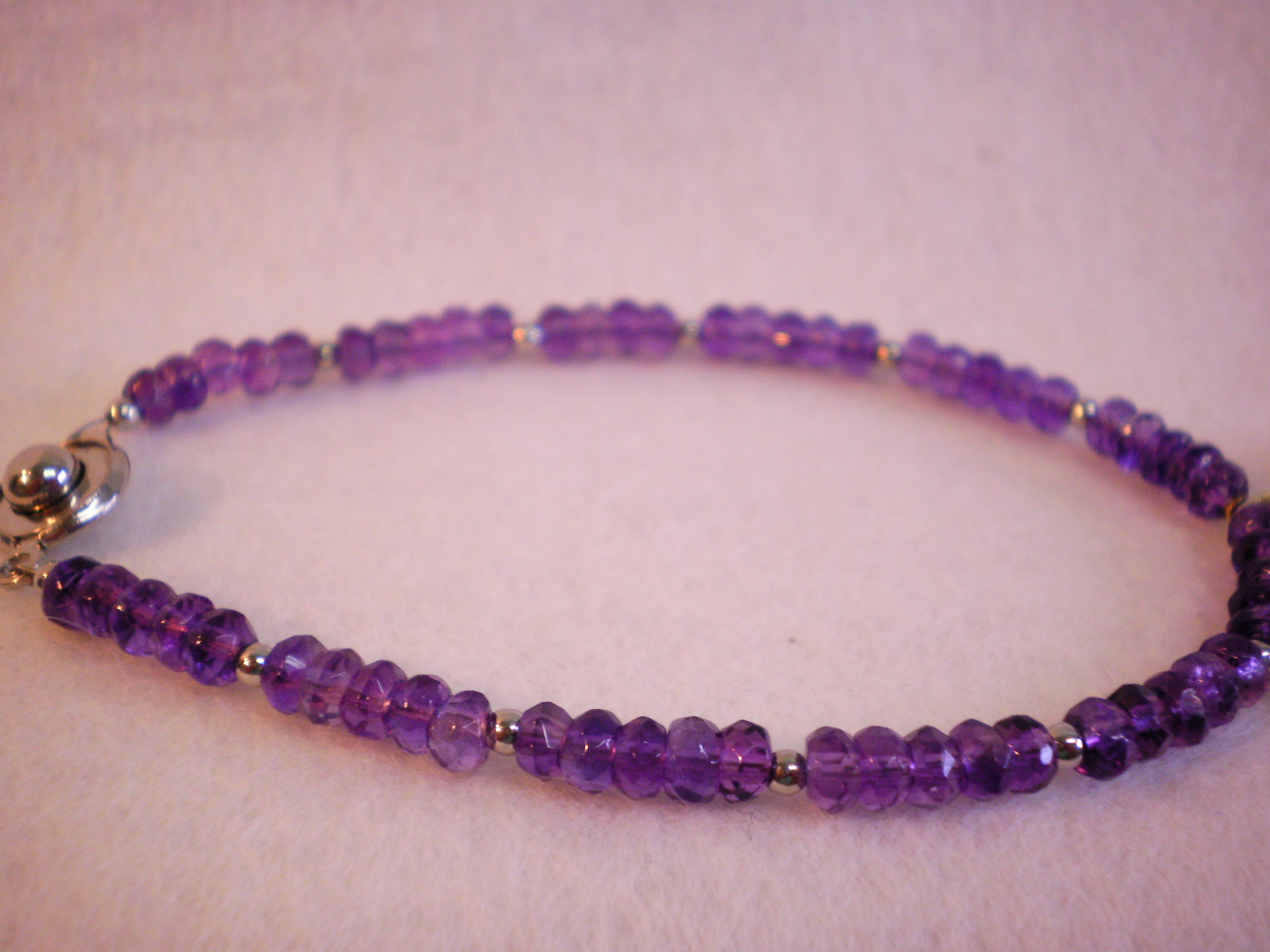 アメジスト・ブレスレット