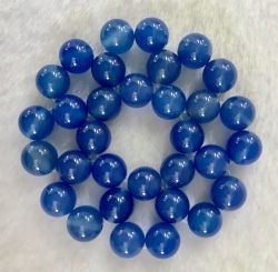 フラワーチャクラストーン （第六チャクラ・青めのう）