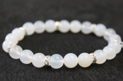 ホワイトカルセドニー　８ミリ　