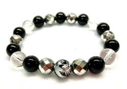 開運龍ブレスレット（開運と繁栄、運気アップの オニキス龍）