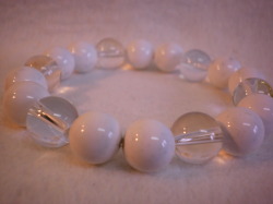 オニキス（白）・ブレスレット