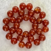 フラワーチャクラストーン （第一チャクラ・赤めのう）